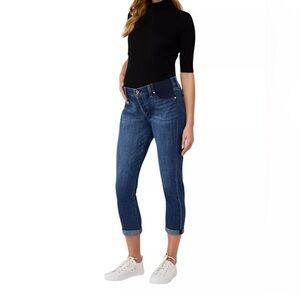 7 For All Mankind Blue Ankle Jeans